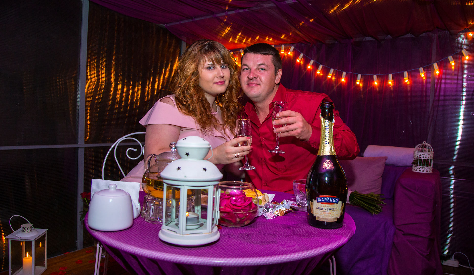 ужин на крыше, Киев, romantic