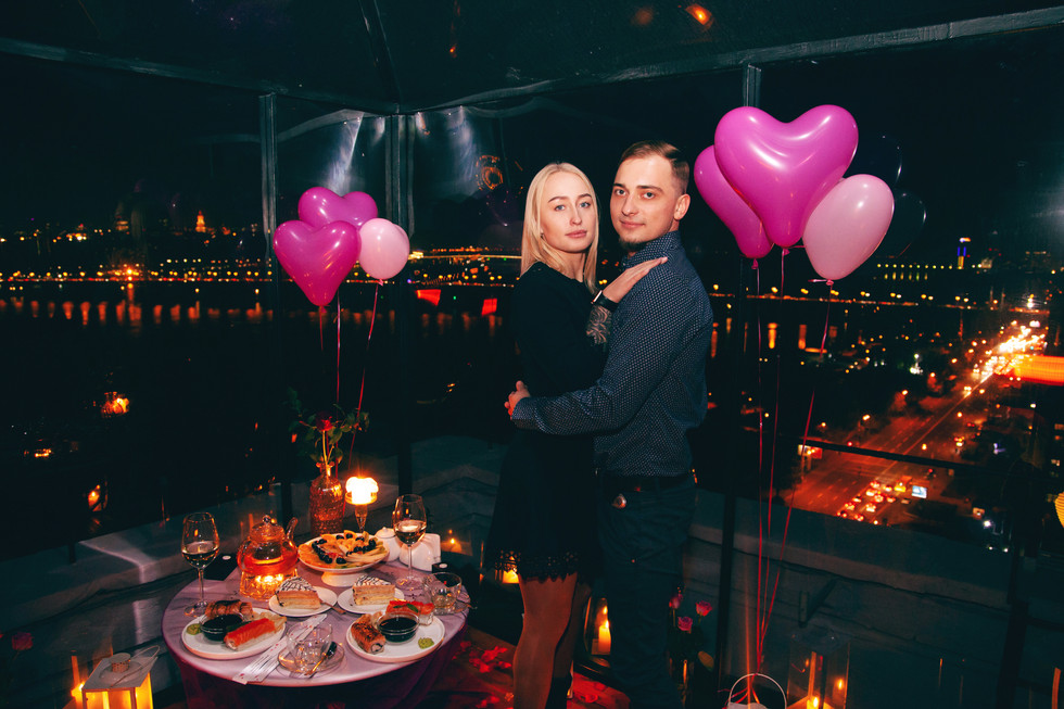 романтический ужин, Киев