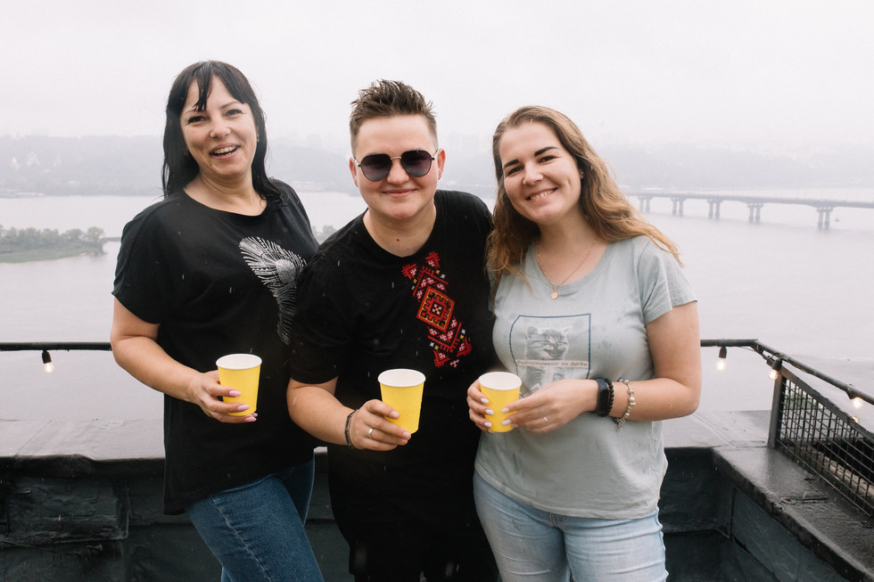 Вечірка на даху. Київ. Романтик