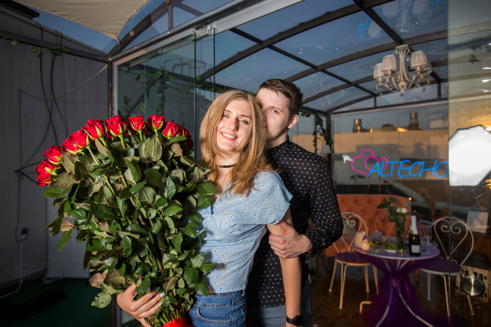 свидание на крыше, Киев, романтик