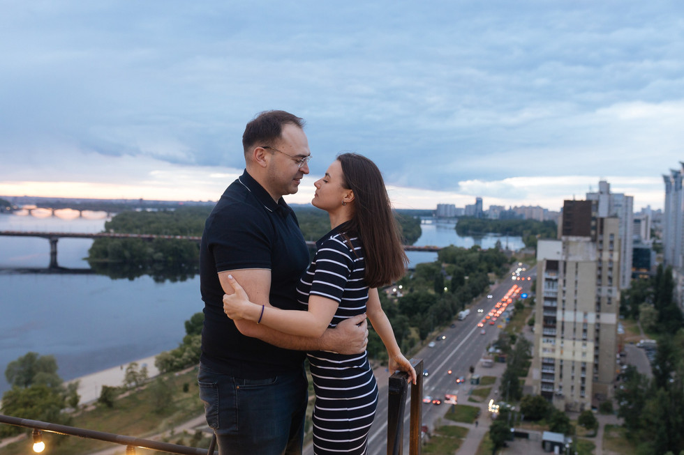Романтичне побачення на даху. Киїів