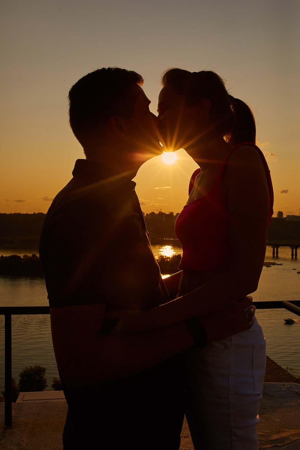 свидание на крыше. Киев. романтик