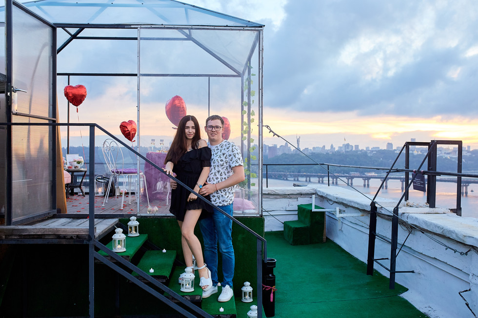 романтические рестораны Киева, romantic