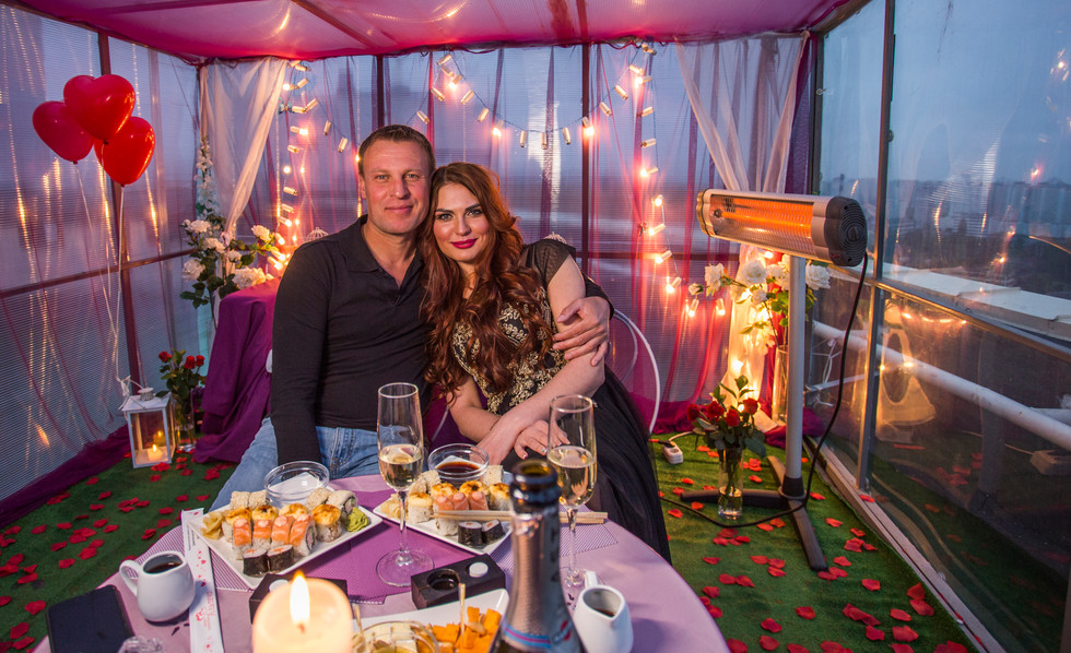 романтические рестораны Киева, romantic