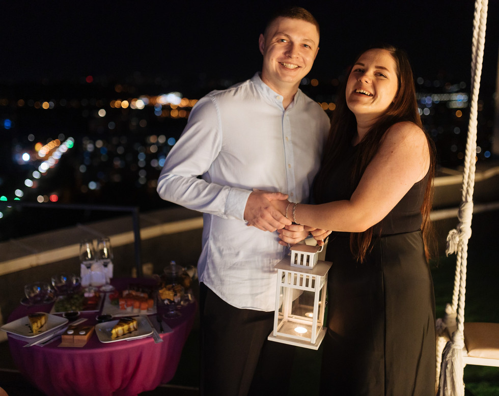 Романтичне побачення на даху. Киїів