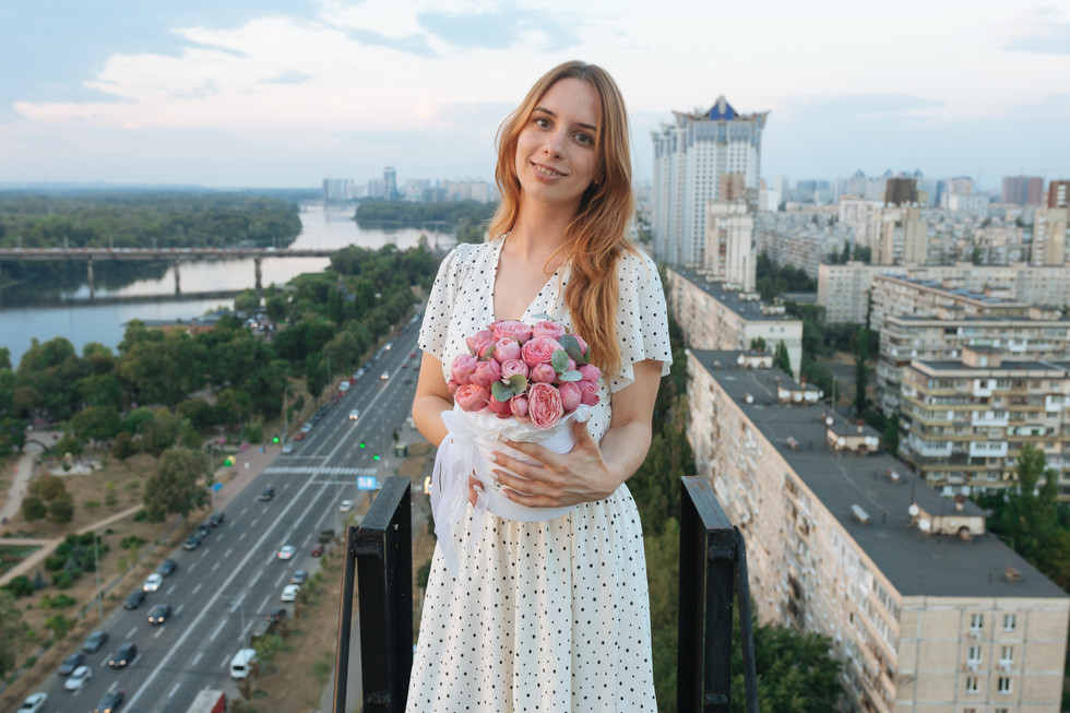 романтичний вечір на даху в Києві