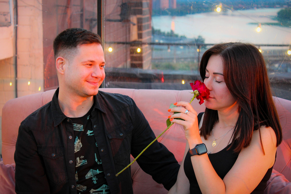 Освідчення на даху. Київ. Романтик