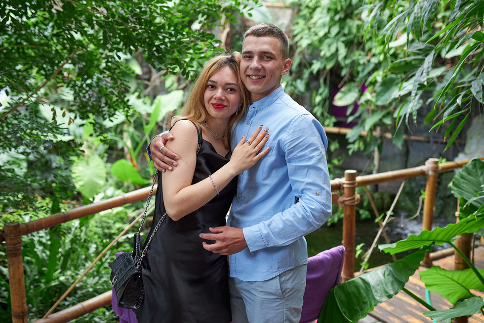 романтична вечеря в оранжереї. Київ