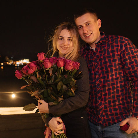 Романтична пропозиція на даху Альтечо в Києві