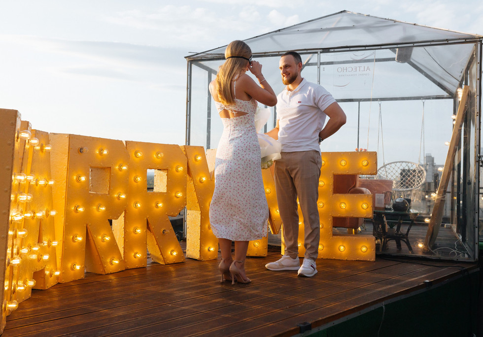 Як зробити пропозицію. Київ. Романтик