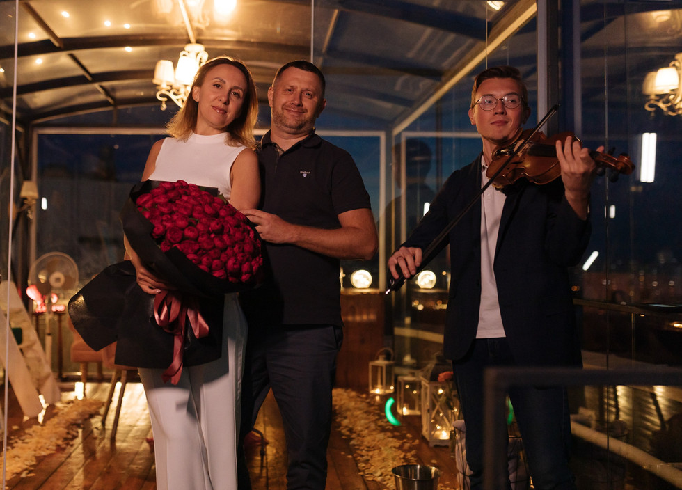 Побачення на даху. Київ. Романтик