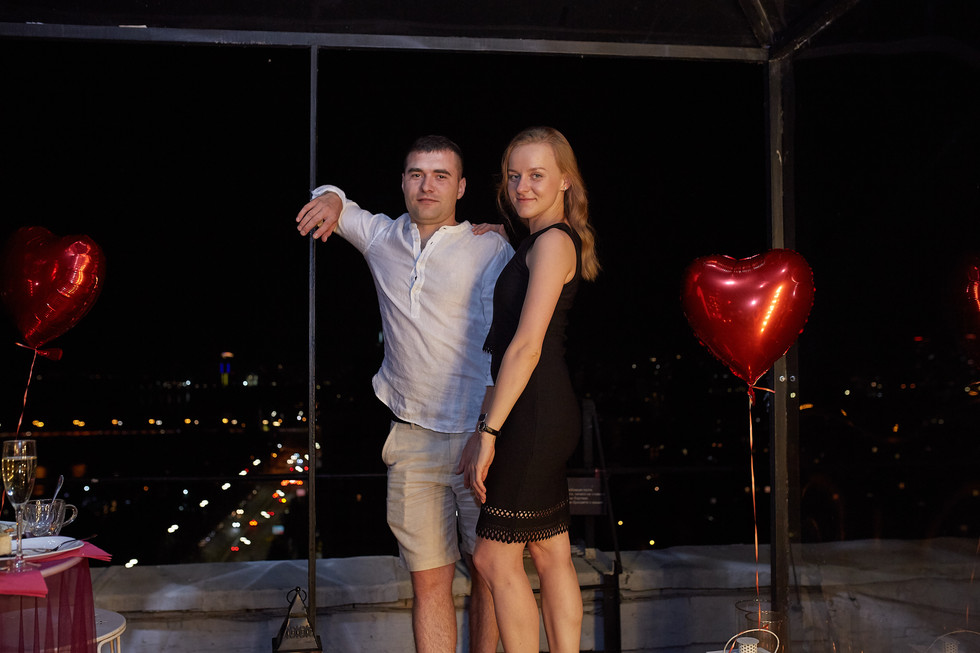 романтические рестораны Киева, romantic