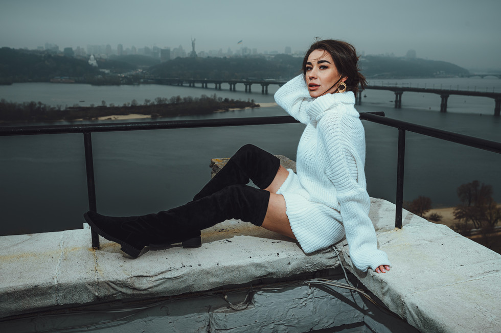 фотосессия на крыше Киев Романтик