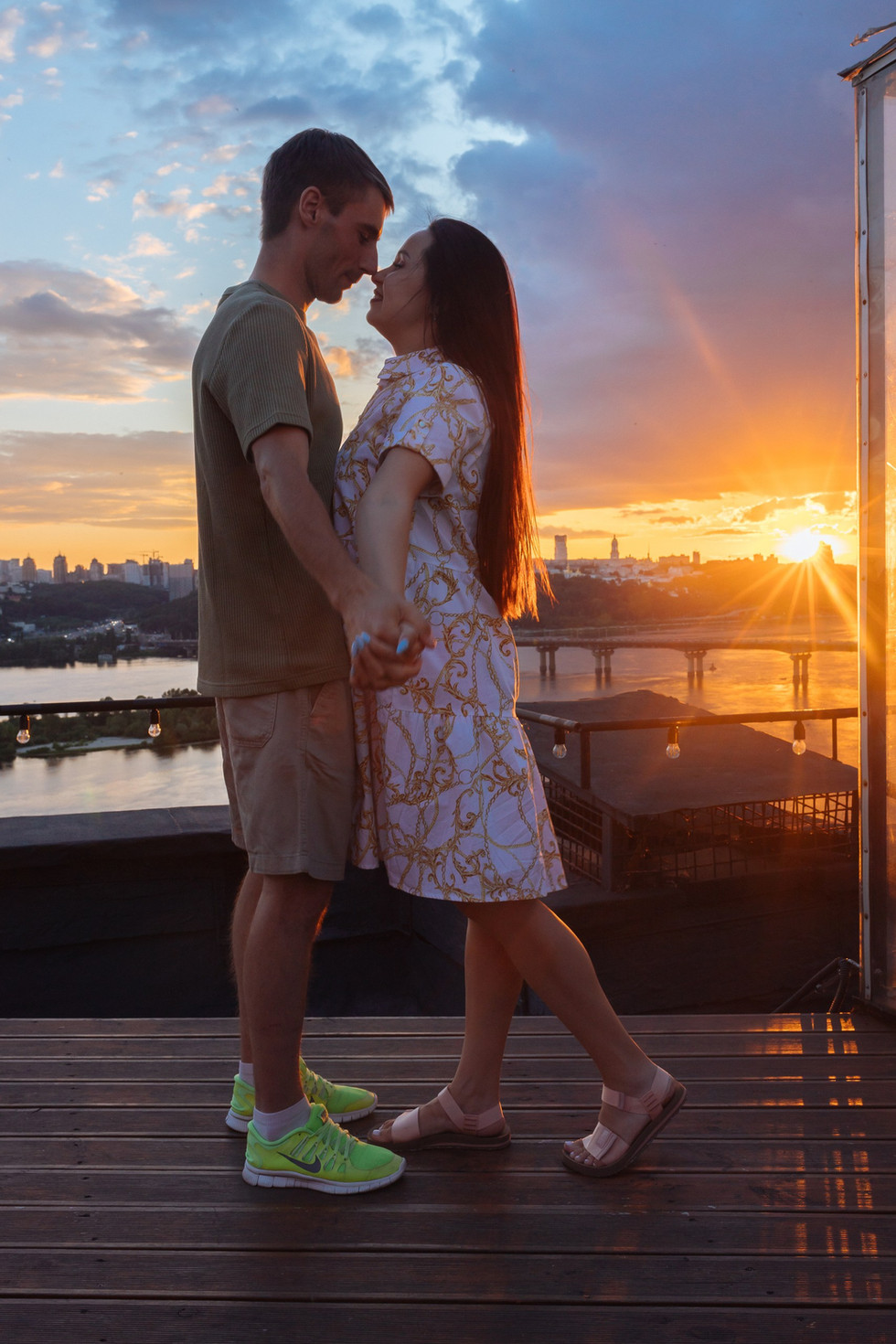 Фотосесія на даху. Київ
