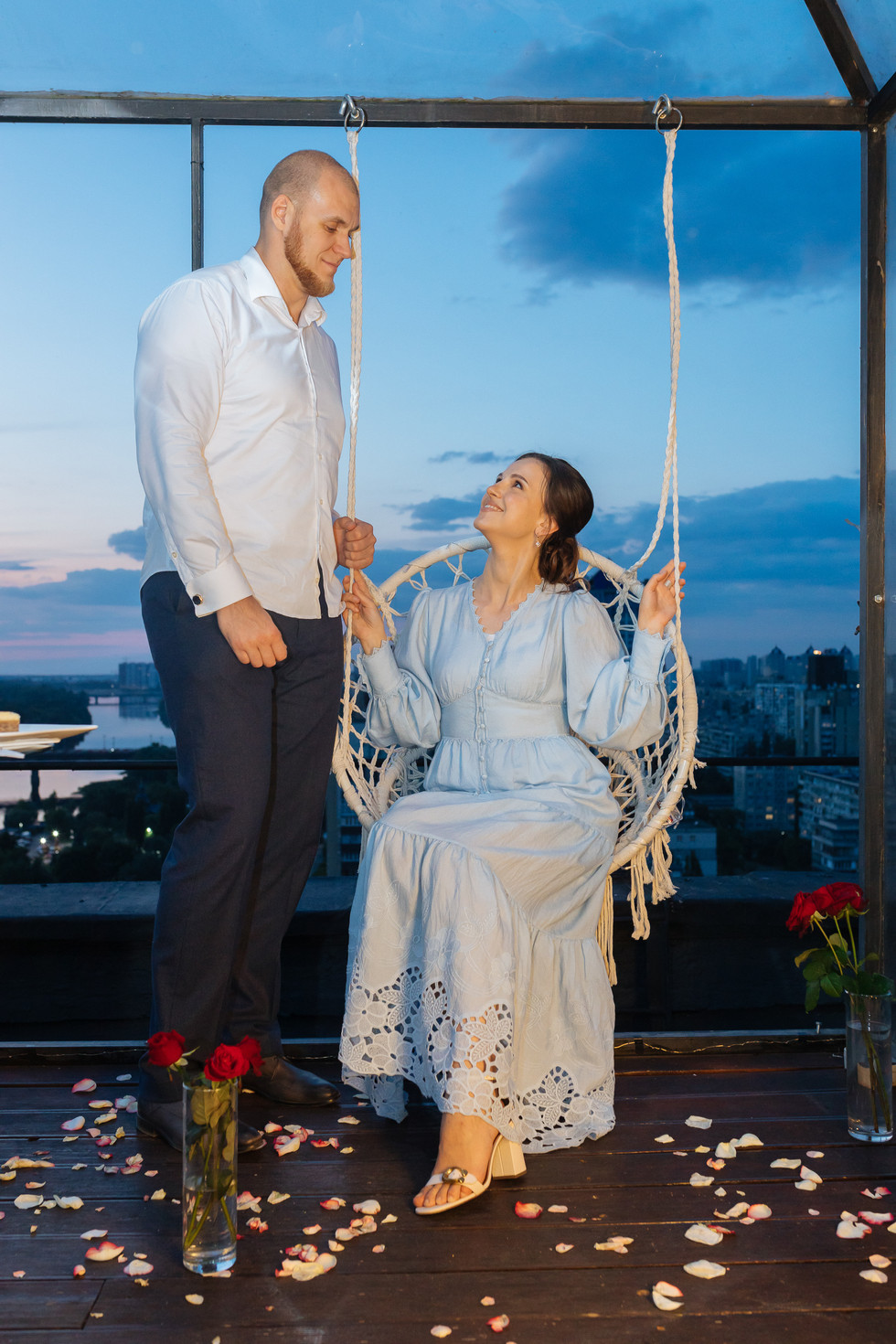 Вечеря на даху Київ.романтик