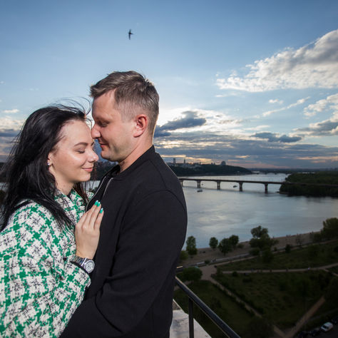 Красивый романтический вечер на крыше Альтечо