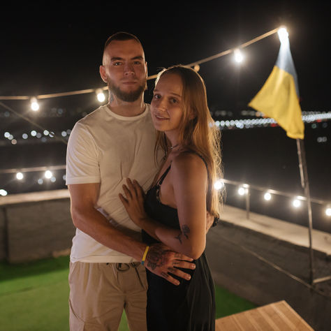 Вечір на даху  для закоханих