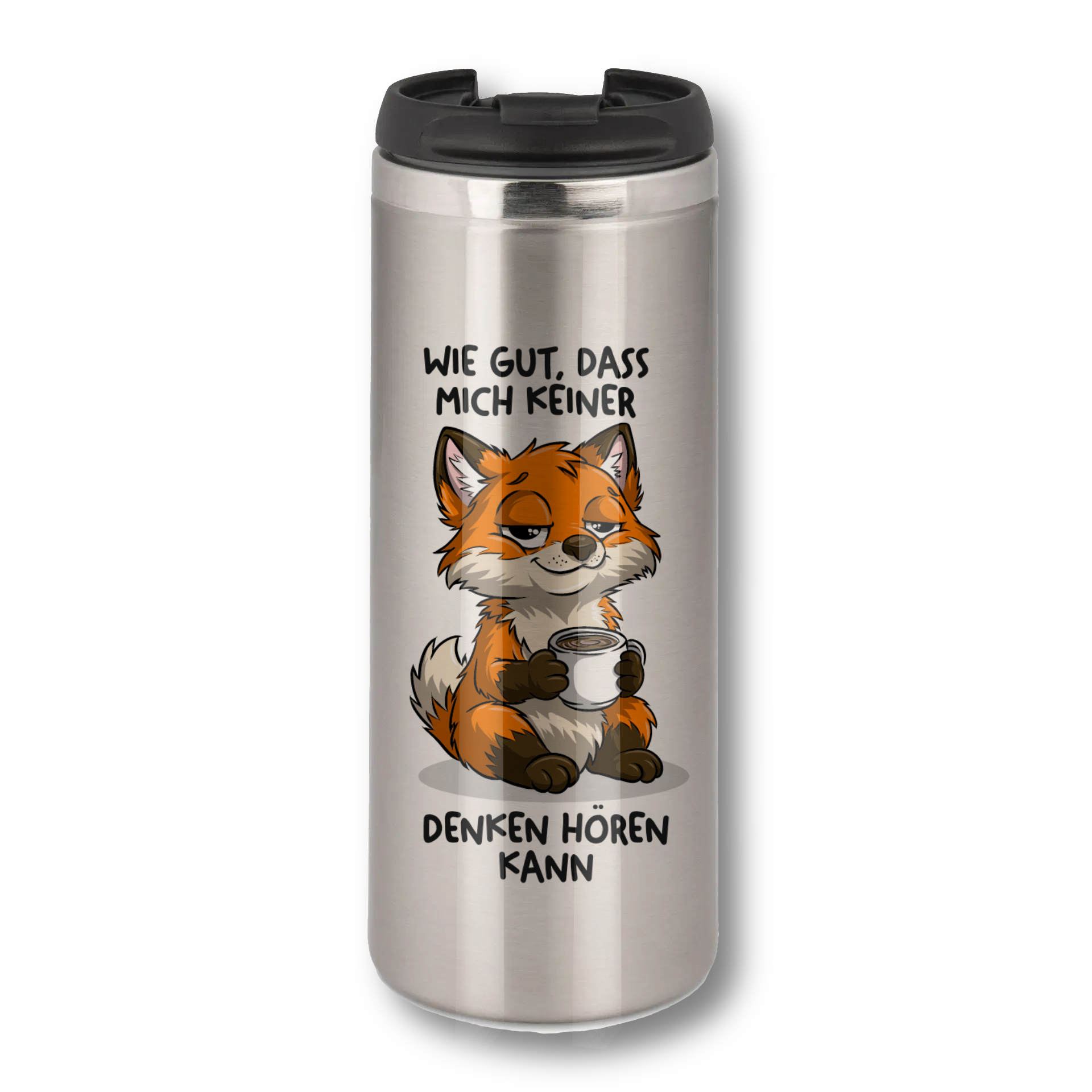 ToGo Becher Silber - *Wie gut*