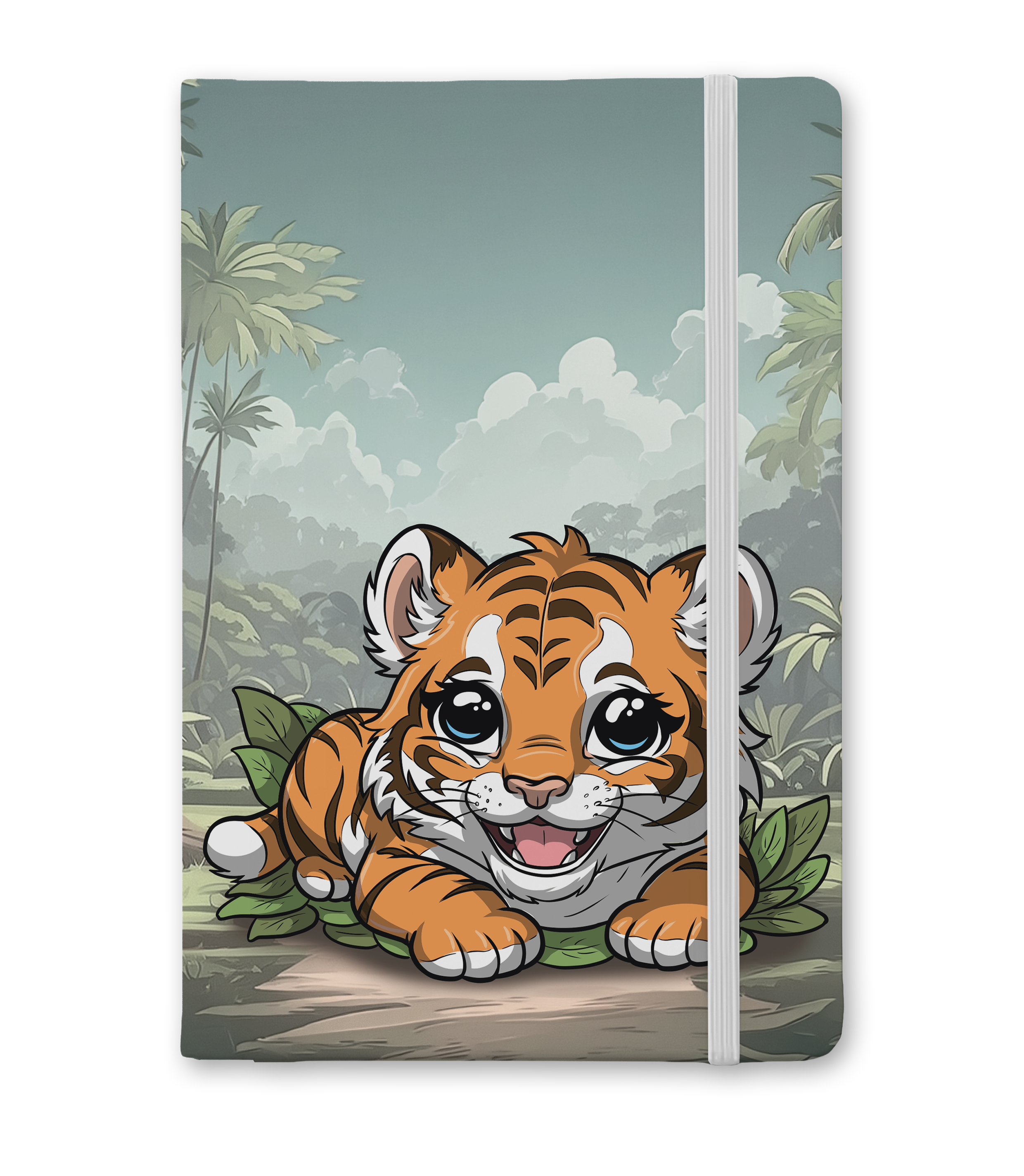 Tiger - Tier/Notizbuch A5
