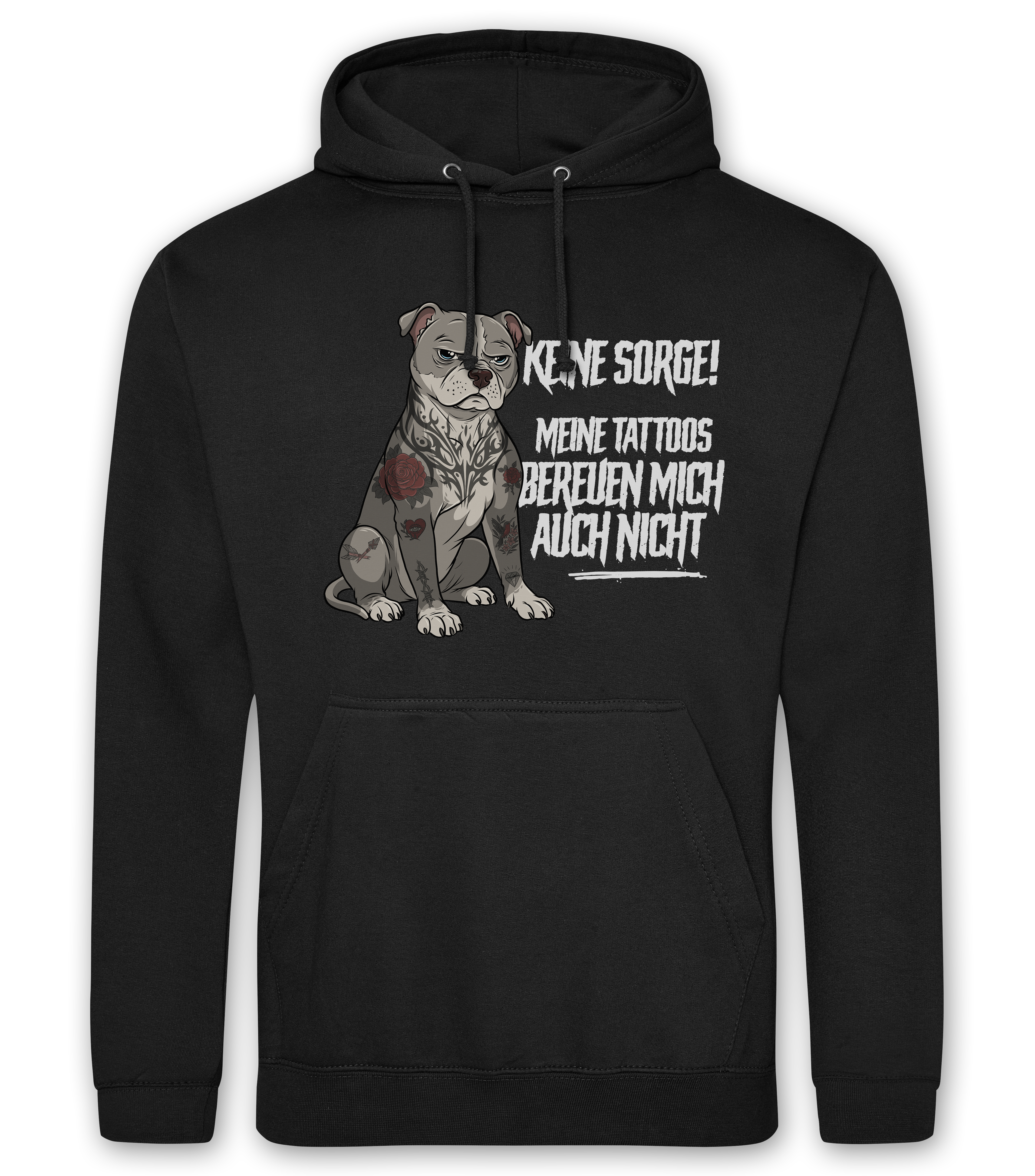 Hund Tattoo - Hoodie Unisex