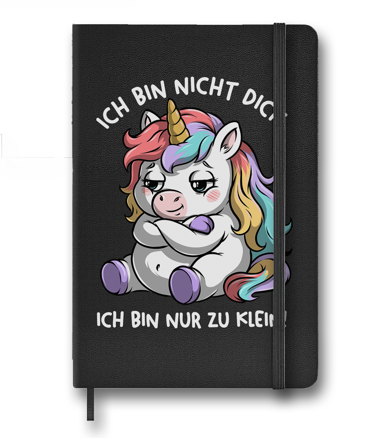 Zu klein - A5 Notizbuch
