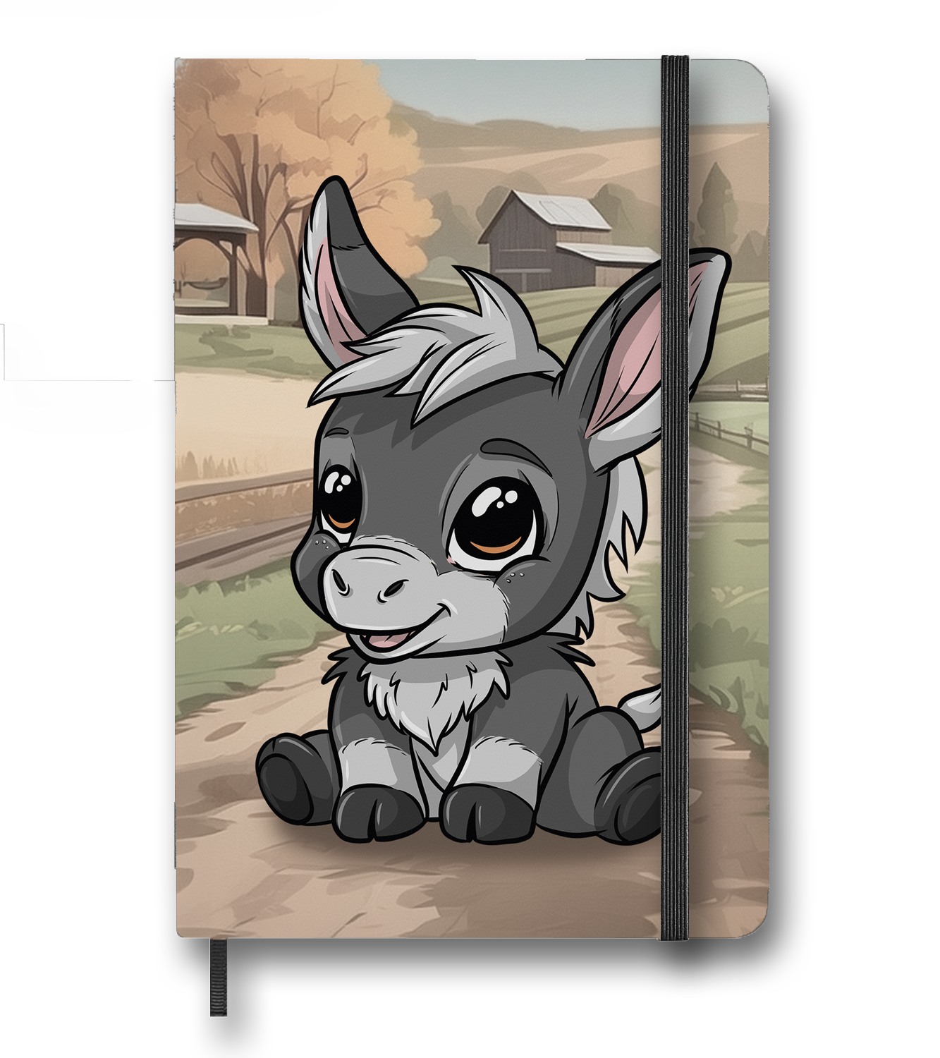 Baby Esel - Tier/Notizbuch A5