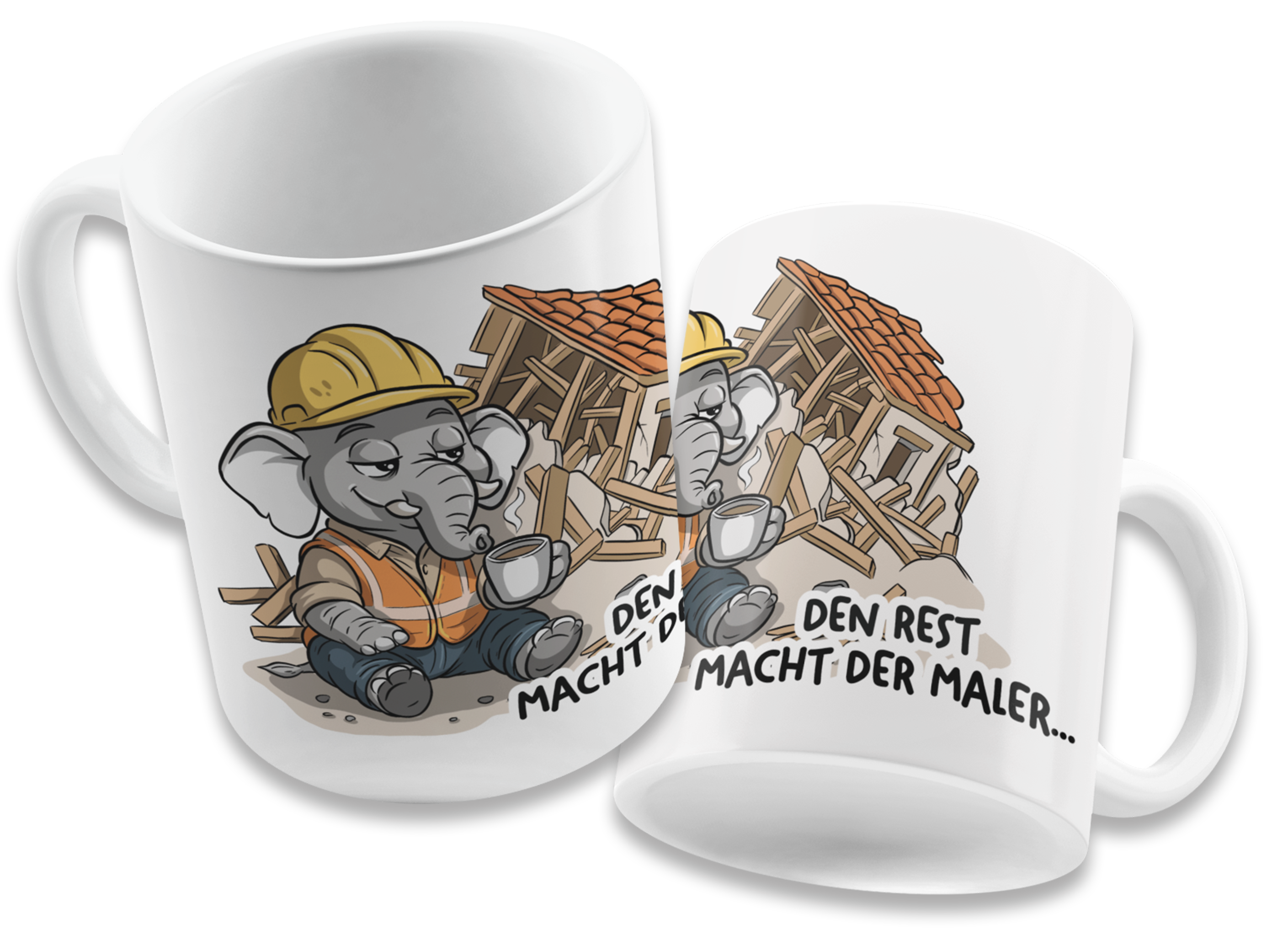 Keramiktasse - *Macht der Maler*