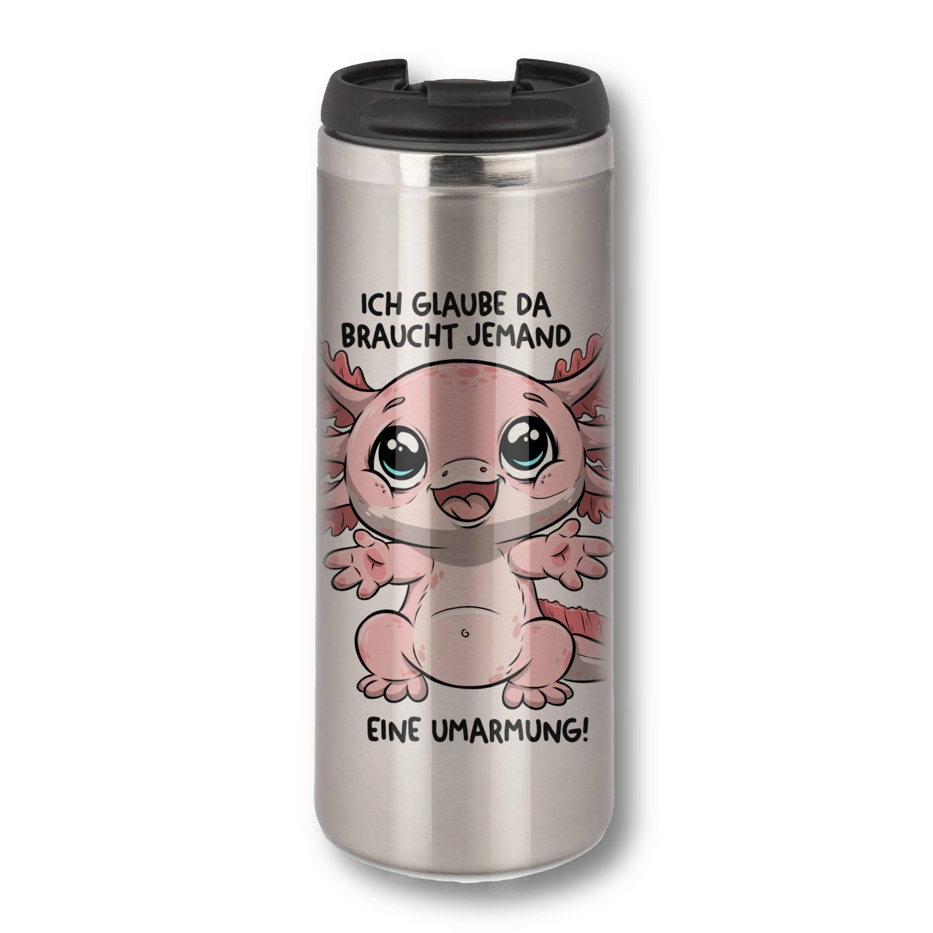 ToGo Becher Silber - *Axolotl*