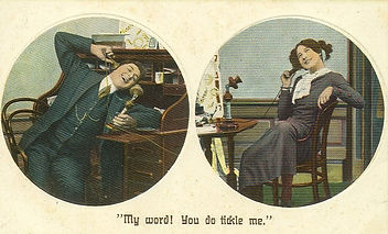 A Private Phone Conversation in 1910