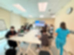 SIM TIKIにてDr.BERGによる研修。通訳は現地で看護経験のある日本人看護師がわかりやすく通訳をします。看護経験者ならではの通訳が好評でした。