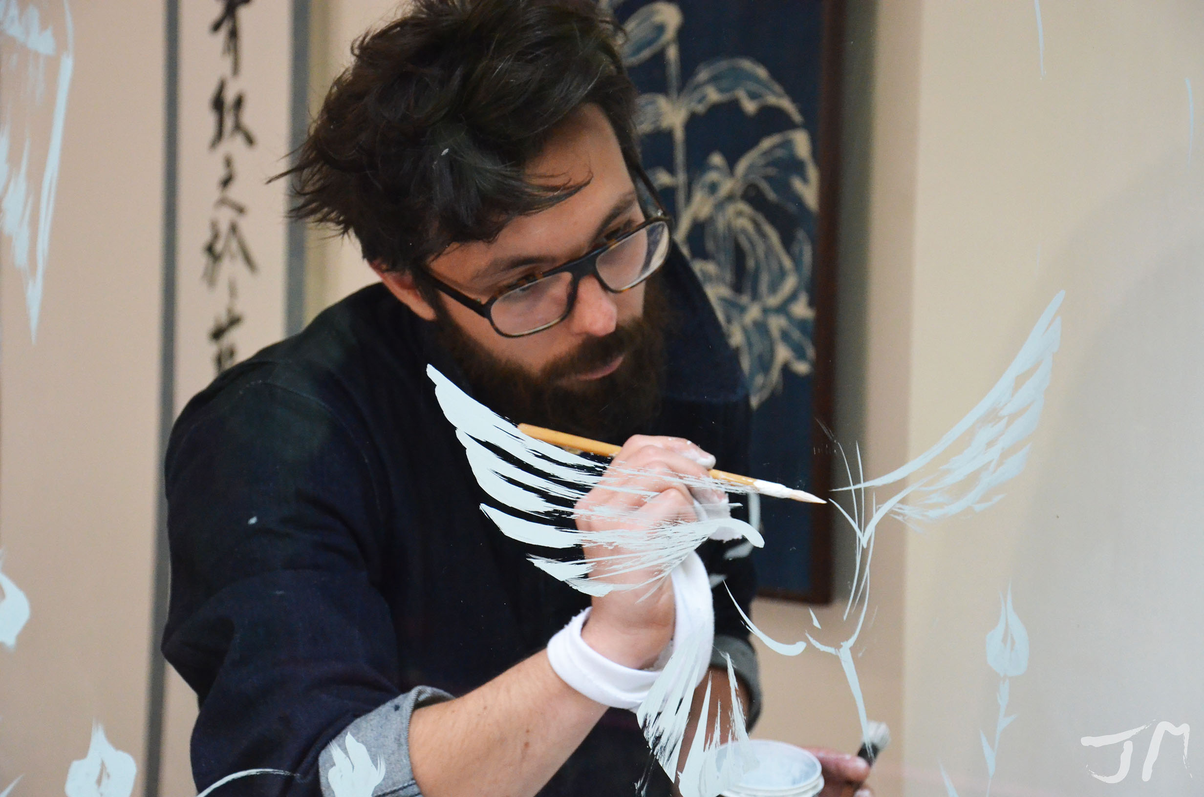 Live Painting Antoine Bertrand