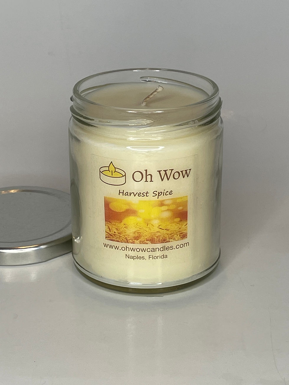 harvest spice soy wax candle