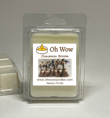 cinnamon broom soy wax melt