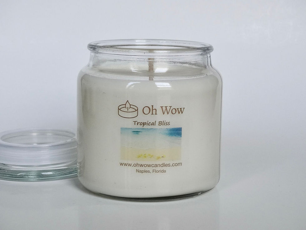 Thumbnail: Tropical Bliss soy wax candle