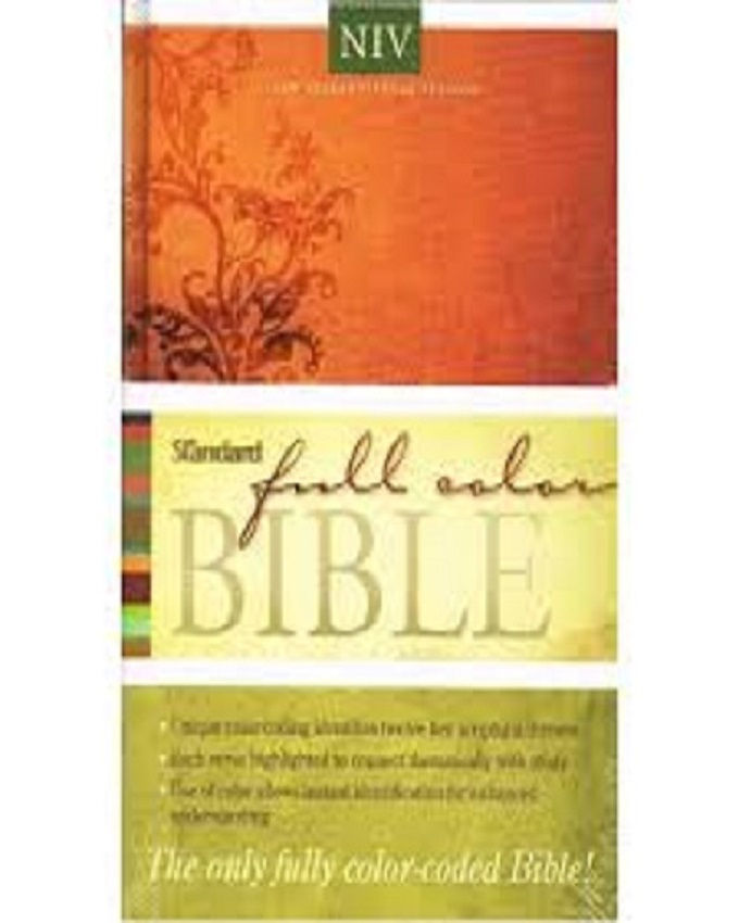 New International Version®-Hardcover (Standard Full Color Bible)