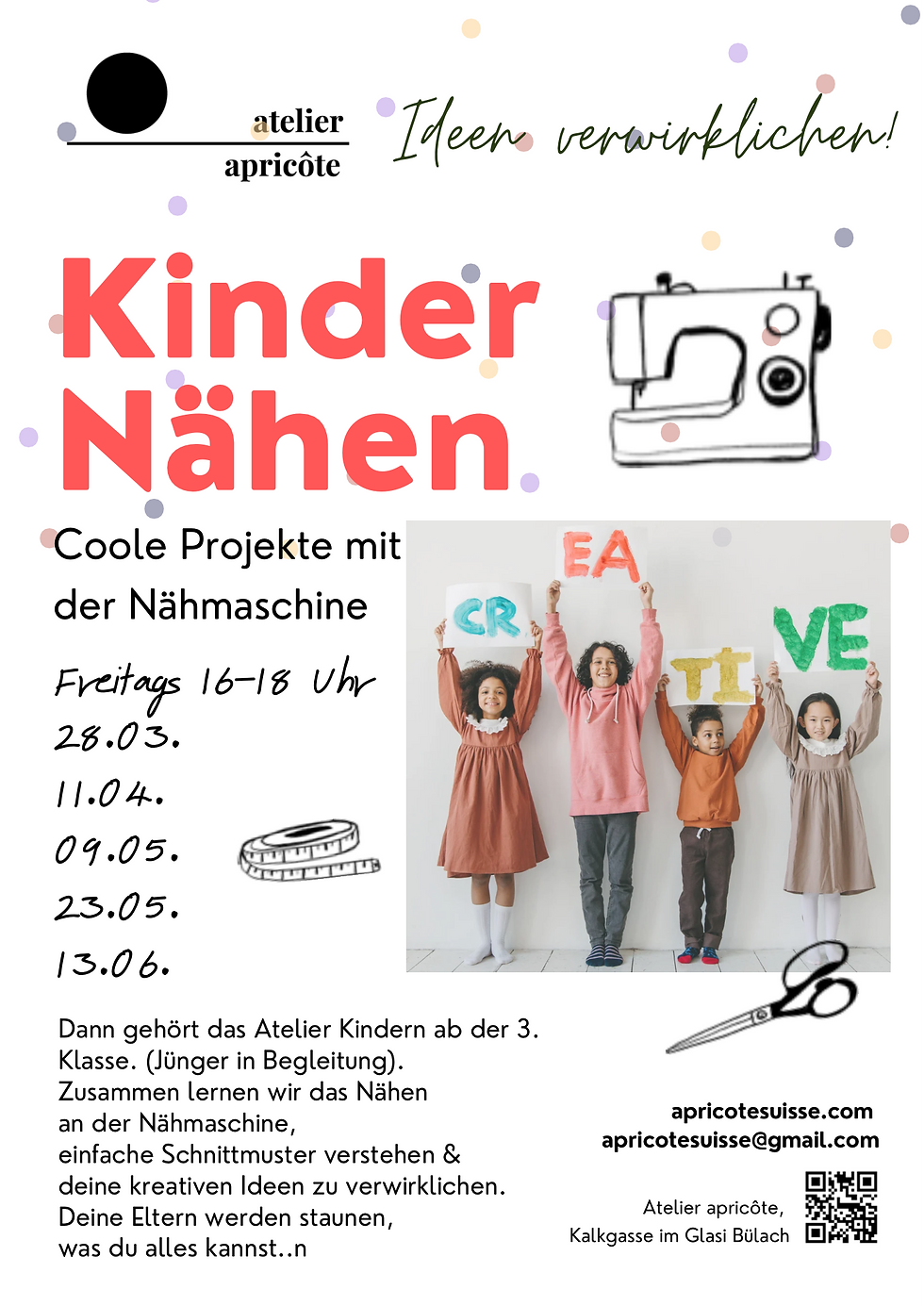 Kinder Nähen coole Projekte an der Nähmaschine