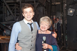 Taron Egerton & Julia McKenzie