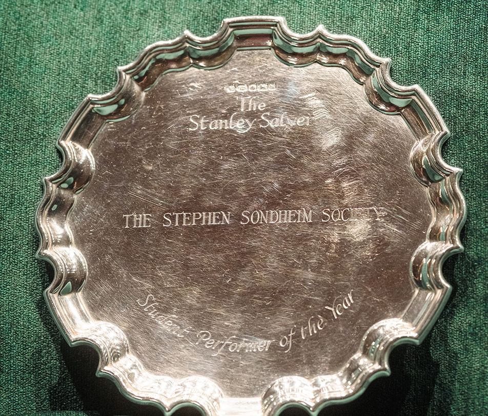 The Stanley Salver - the silver plate awarded to the first-placed student performer
