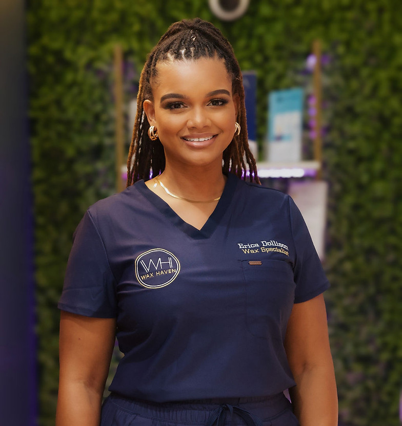 Meet Erica – a wax specialist, experienced esthetician, skin expert and founder of Wax Haven