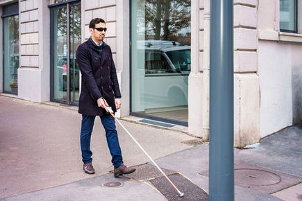 Rango, la première canne blanche intelligente  reconstituant l’environnement en 3D pour les aveugles