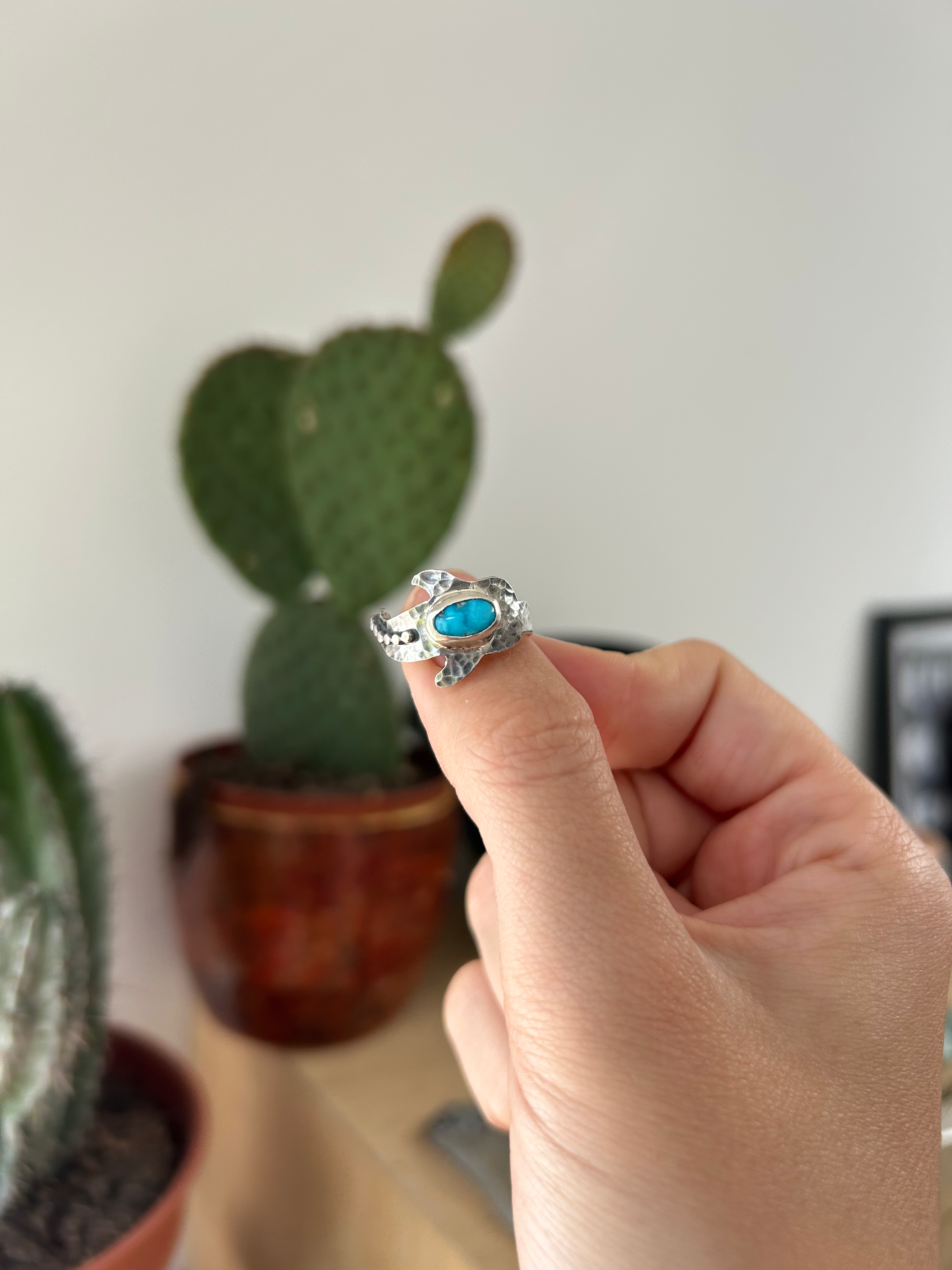 Whale Shark Turquoise Ring