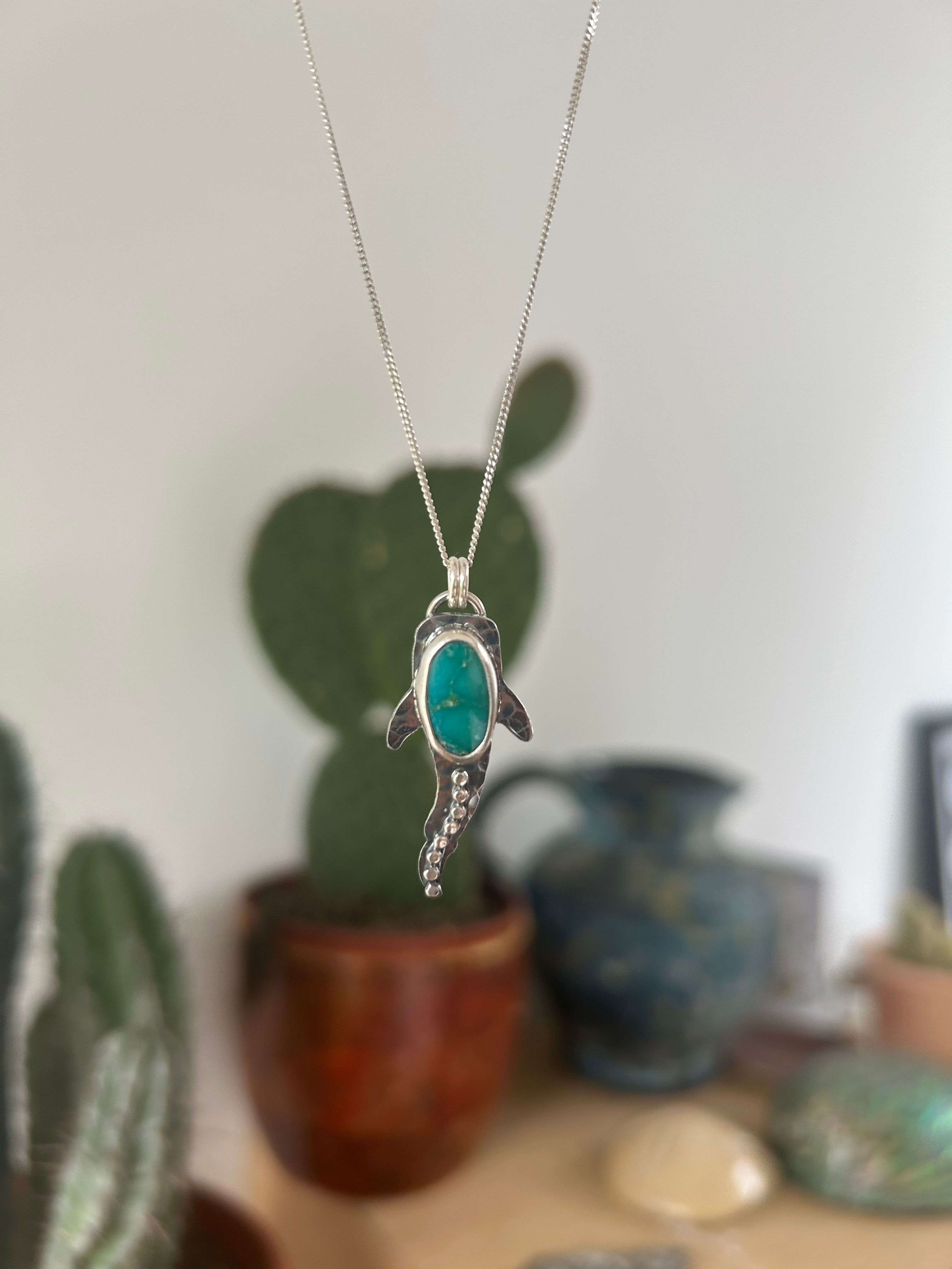 Whale Shark Turquoise Necklace