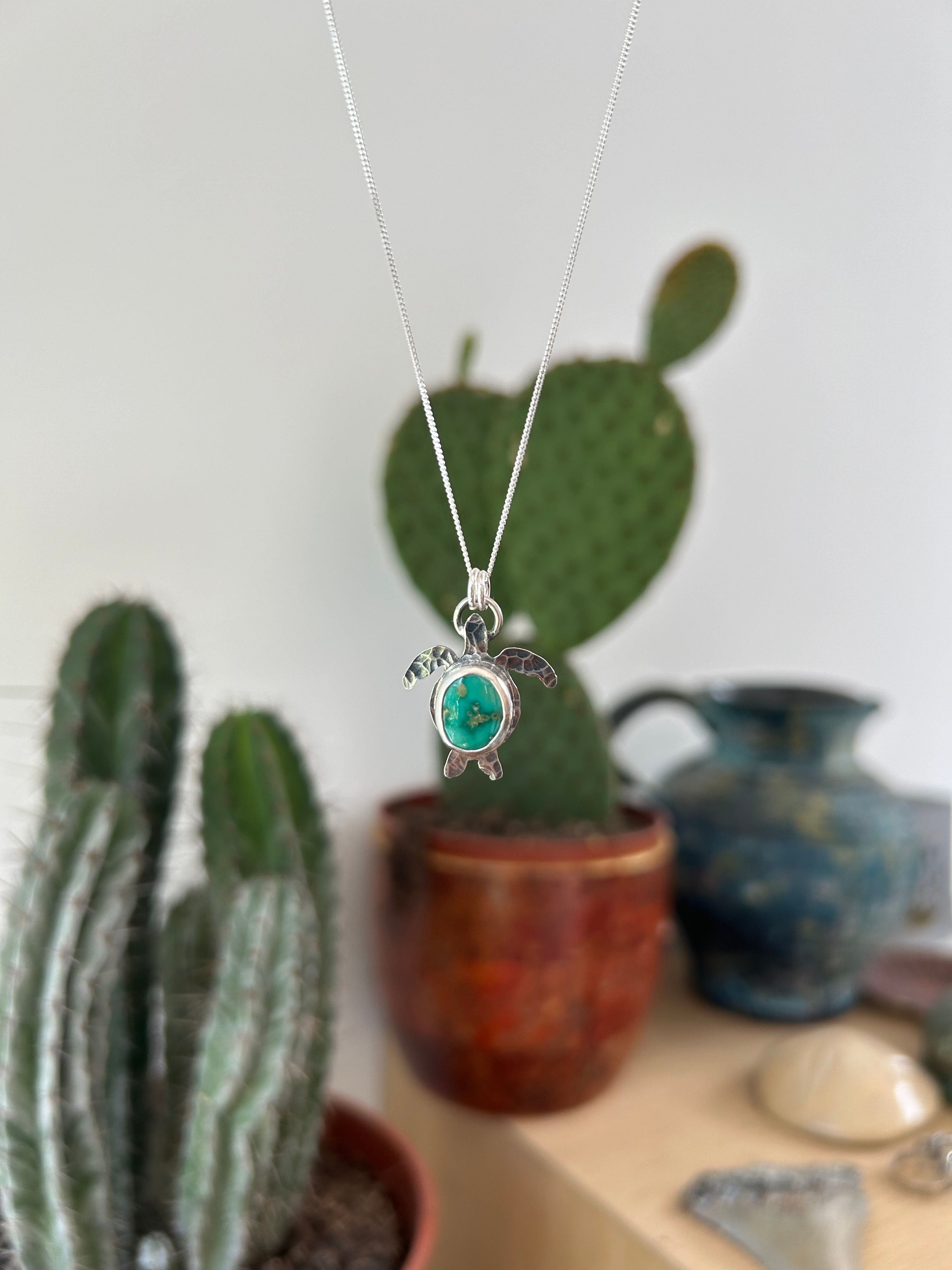 Turtle Turquoise Necklace