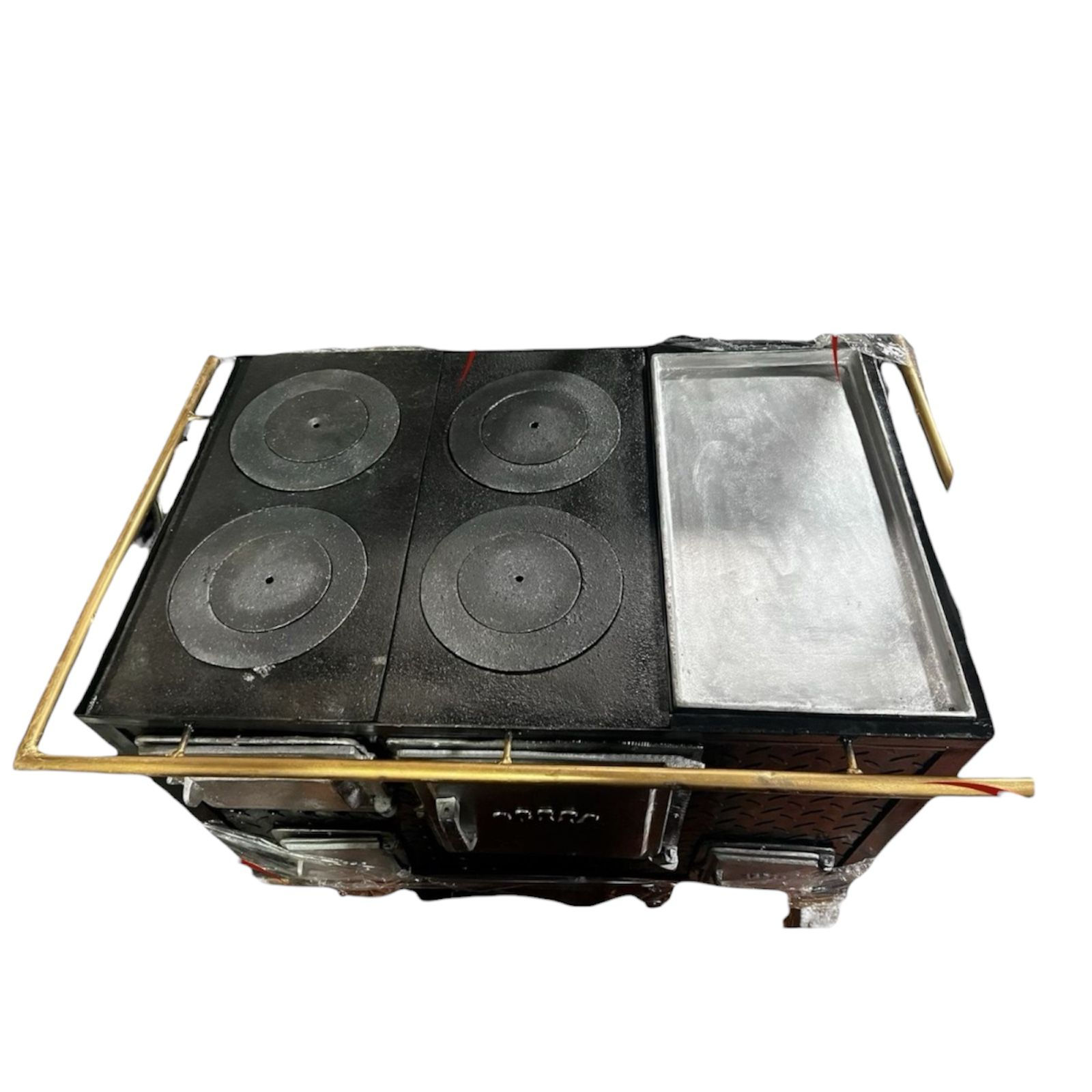 ESTUFA ECOLOGICA 4 PUESTOS CON PLANCHA ALFAJOR