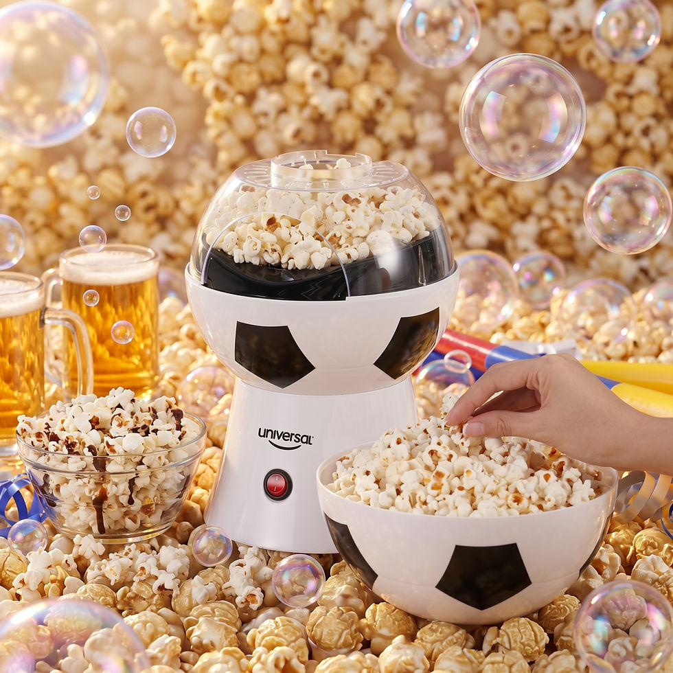 Miniatura: 🍿 CRISPETERA ELÉCTRICA TIPO BALÓN 1200W | SIN ACEITE