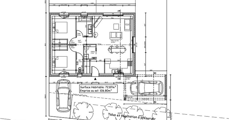plan maison
