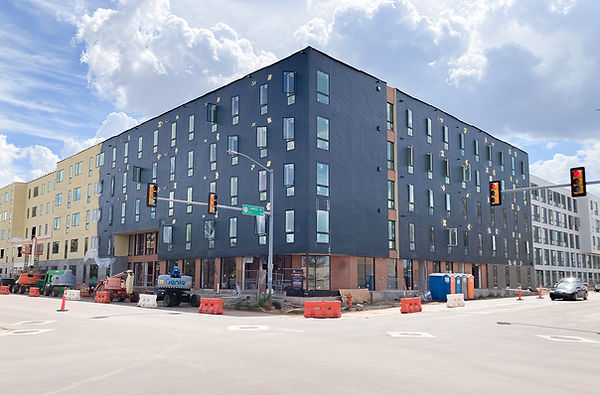 Urban Apartment Building