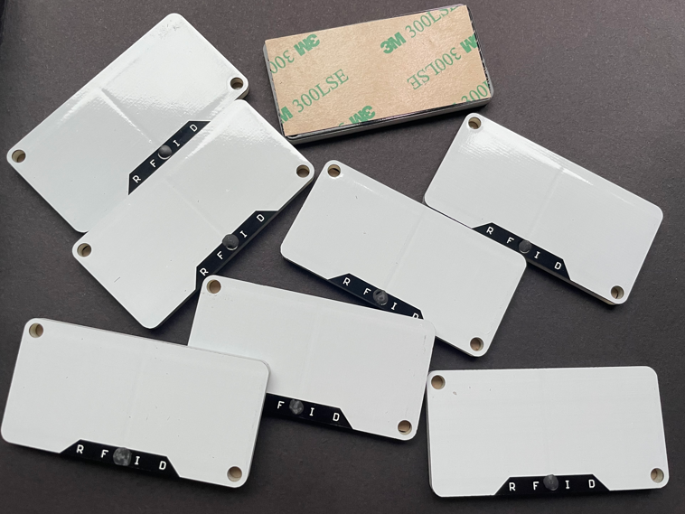 Thumbnail: INF-6030 Asset Tag - on metal