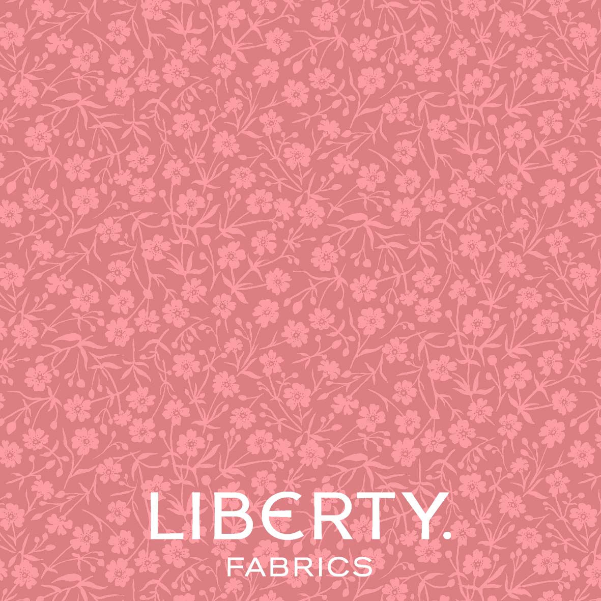 August Meadow - Rosehip Pink - Liberty Lasenby Cotton