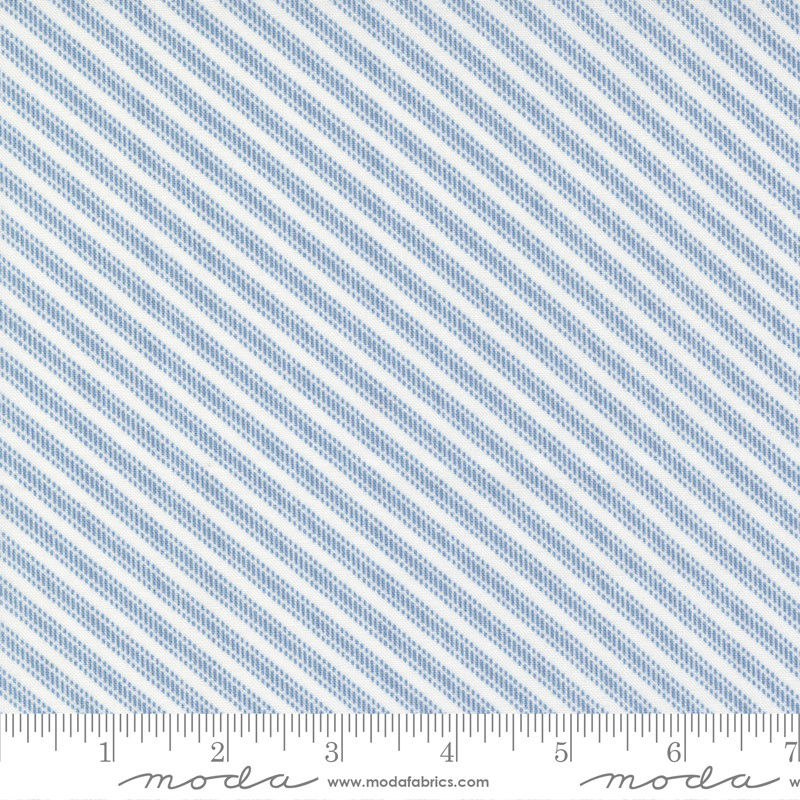 Thumbnail: Dwell - Diagonal Stripe - Blue - Camille Roskelley